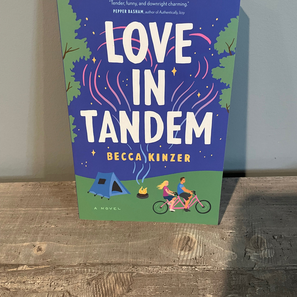 Love in Tandem - by Becca Kinzer paperback book - Picture 1 of 3